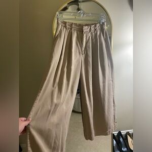 Young Fabulous & Broke Small Tan wide leg Pants